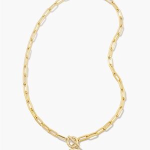 Kendra Scott Brielle Medallion Chain Necklace in Gold